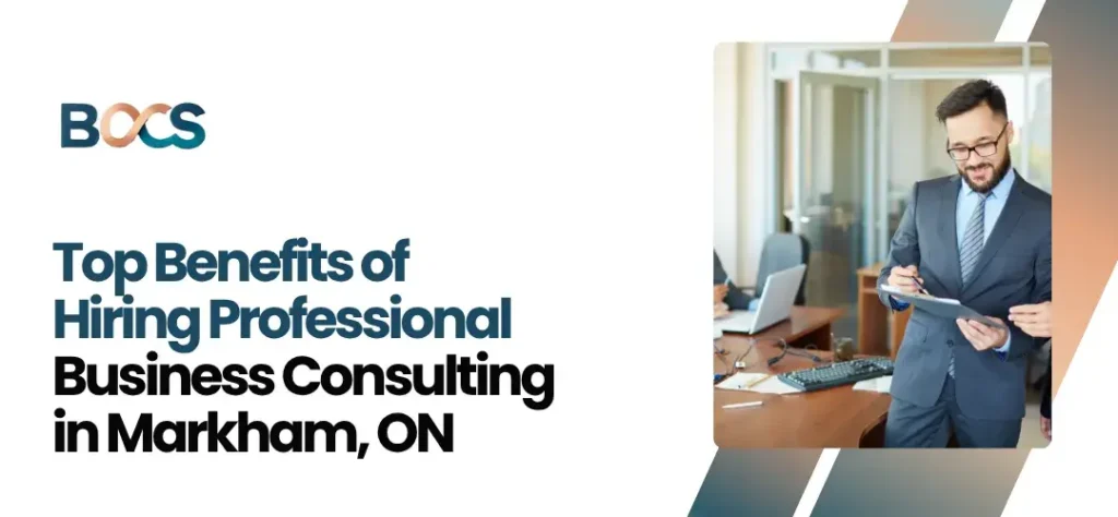 business consulting Markham, ON